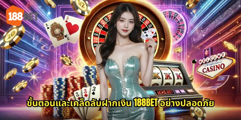 ฝากเงิน 188bet รวดเร็วทันใจไม่มีขั้นต่ำ 2 ขั้นตอนและเคล็ดลับฝากเงิน 188bet อย่างปลอดภัย